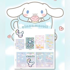 $4 CINNAMON STICKER SET. NEW. $4 IF BUNDLED